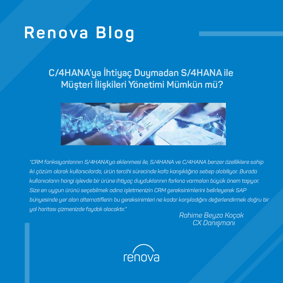 C/4HANA’ya İhtiyaç Duymadan S/4HANA ile Müşteri İlişkileri Yönetimi Mümkün mü?