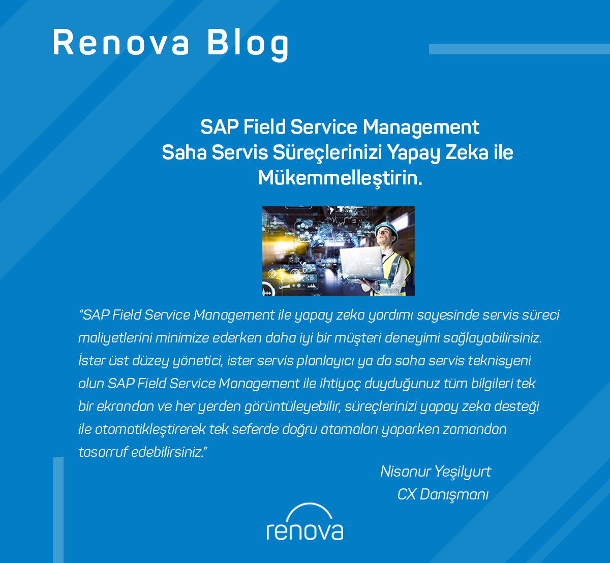 SAP Field Service Management: Saha Servis Süreçlerinizi Yapay Zeka ile Mükemmelleştirin